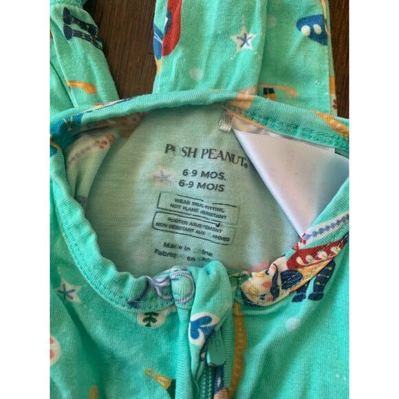 Posh Peanut Christmas footie pajamas - Picture 6 of 6